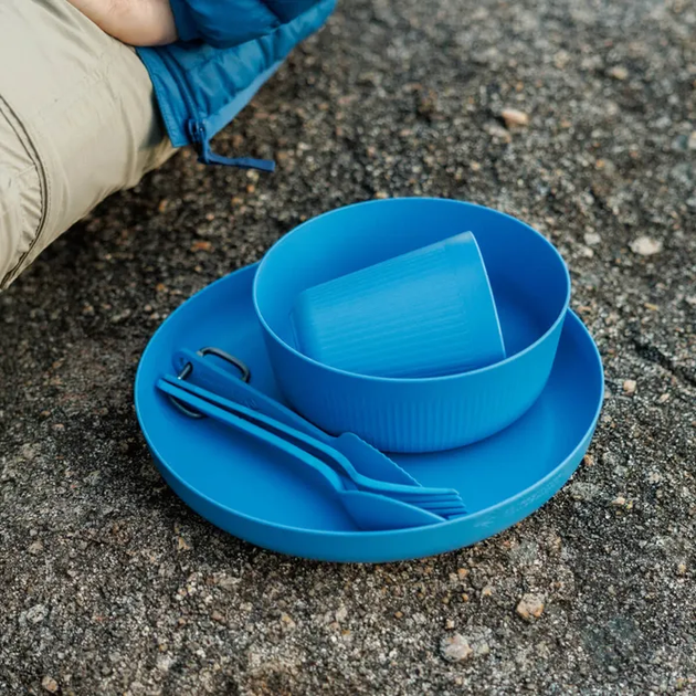 Набір посуду Sea to Summit Camp Dinnerware Set w/ Mesh Sack, 1P, 6 Piece STS 054303 фото