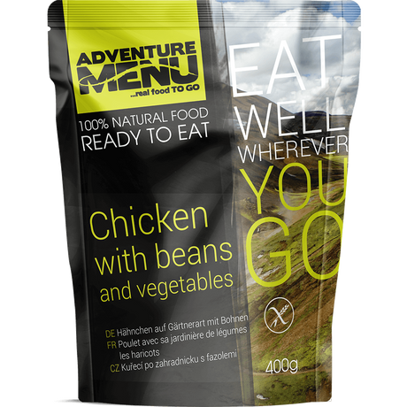 Курка з квасолею та овочами Adventure Menu Chicken with beans and vegetables