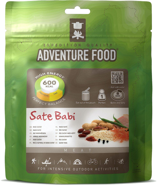 Рис под соусом сотэ Adventure Food Sate Babi