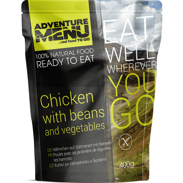 Курка з квасолею та овочами Adventure Menu Chicken with beans and vegetables