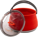 Силиконовый чайник Tramp 1L, терракота