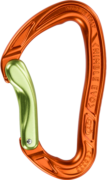2E688DQ A0B NIMBLE EVO Set DY 17 cm orange / green (оттяжка с карабинами) (СТ)