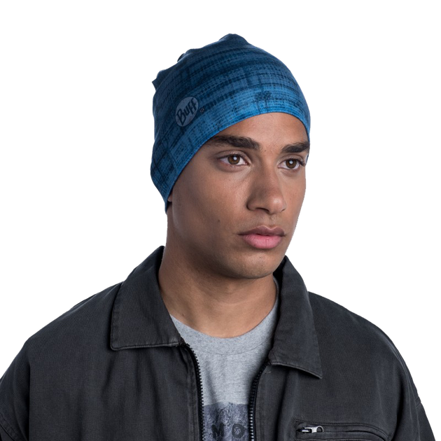 Шапка Buff Microfiber Reversible Hat, synaes blue BU 126530.707.10.00 фото