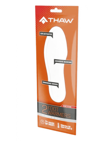 Хімічна грілка-устілка для ніг Thaw Disposable Foot Warmers