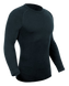 Merino Longshirt Man /XXL black термокофта з вовни (F)