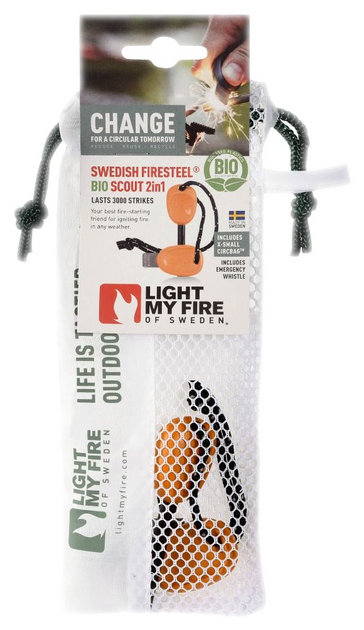 Кресало Light My Fire FireSteel BIO Scout 2in1 LMF 2111110310 фото