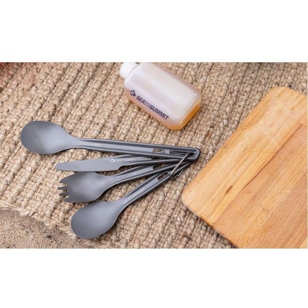 Набір столових приборів Sea to Summit Frontier UL Cutlery Set 3шт STS ACK034021-121702 фото