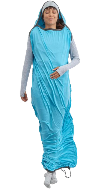 Вкладиш в спальник Sea to Summit Breeze Sleeping Bag Liner Compact (до 177 см) STS ASL031081-190202 фото