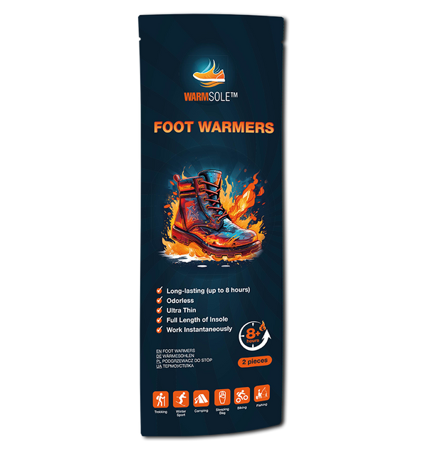 Термоустілки хімічні грілки для взуття WARMSOLE 690276586038523 фото