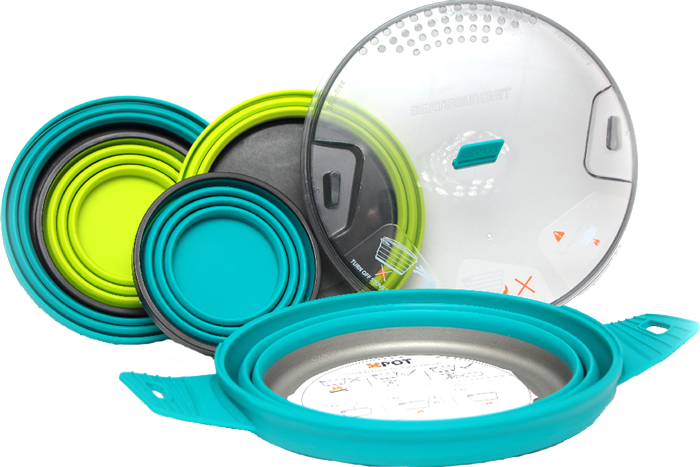 Набір складної посуди Sea To Summit X-Set 31 (X-Pot 2,8 л & X-Bowl & X-Mug) STS AXSET31PB фото