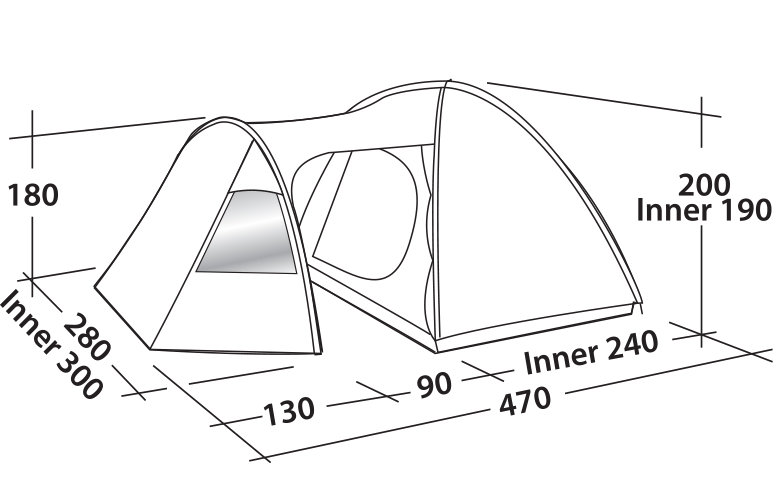 Палатка Easy Camp Eclipse 500