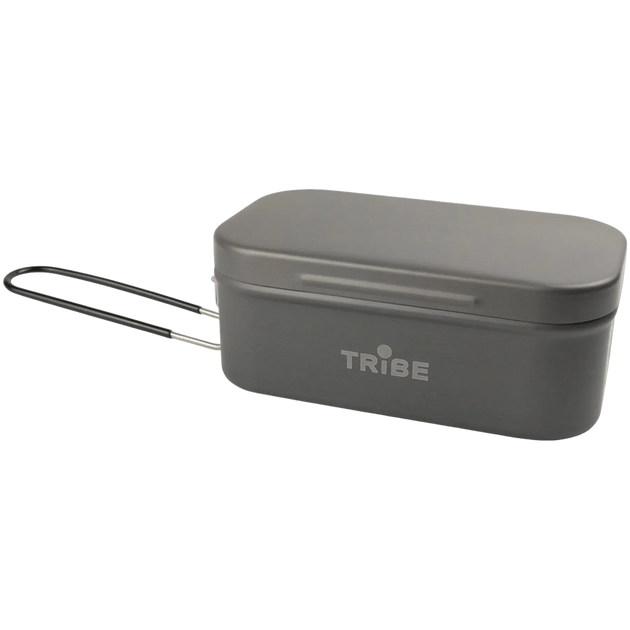 Контейнер для їжі Tribe Lunch Box Alu T-FG-0016-grey фото