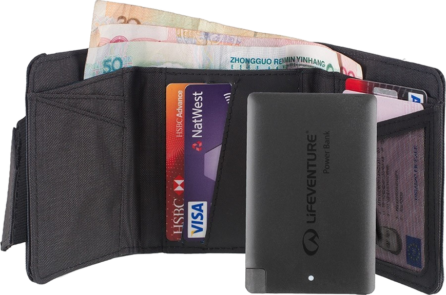 Гаманець Lifeventure RFID Charger Wallet 68305 фото
