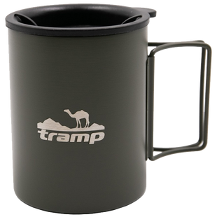 Термокружка&nbsp; Tramp 0,4л. з кришкою TRC-137 UTRC-137-olive фото