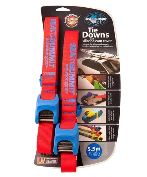 Ремень для стяжек Sea to Summit Tie Down with Silicone Cover Double Pack 5.5 m