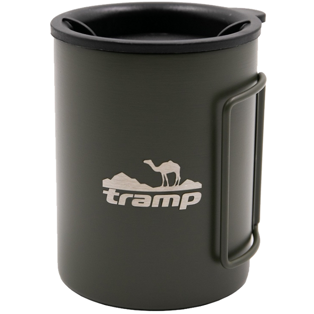 Термокружка&nbsp; Tramp 0,4л. з кришкою TRC-137 UTRC-137-olive фото
