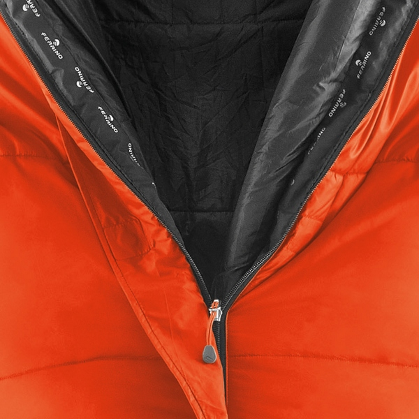 Спальний мішок Ferrino HL Mystic/-10°C Orange/Black Left (86267HAA)
