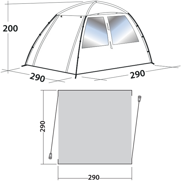 Палатка-тент Easy Camp Daytent