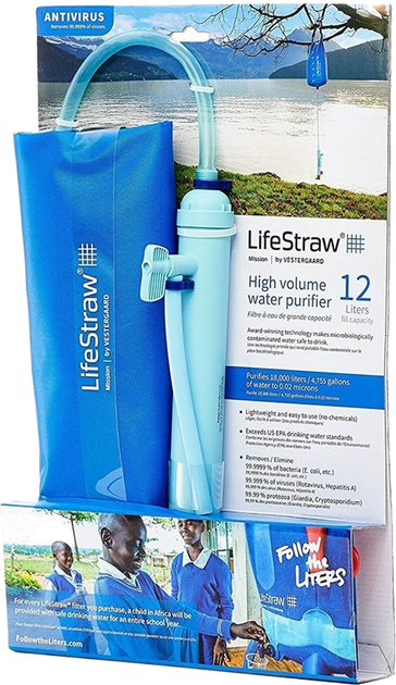 Фильтр для воды LifeStraw Mission 12 L
