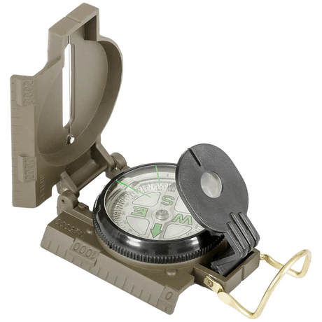 Компас Highlander Heavy Duty Folding Compass Olive
