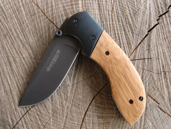 Складной нож Boker Magnum Pioneer Wood