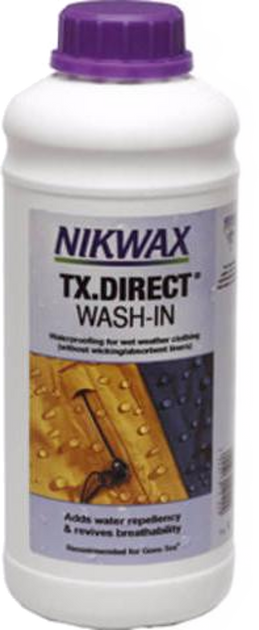 Nikwax Tx direct wash-in 1L (пропитка для мембраного одягу)