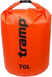 Гермомішок TRAMP PVC Diamond Ripstop 70л UTRA-209, Помаранчевий UTRA-209-orange фото
