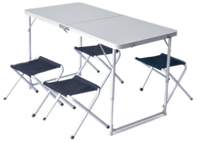Стол складной Pinguin Furniture Set table + 4 стула (набор мебели)