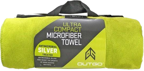 MCN.68154 Outgo Microfiber Towel - Outgo Green Medium 100gr - 51cm x 102cm полотенце (McNETT)