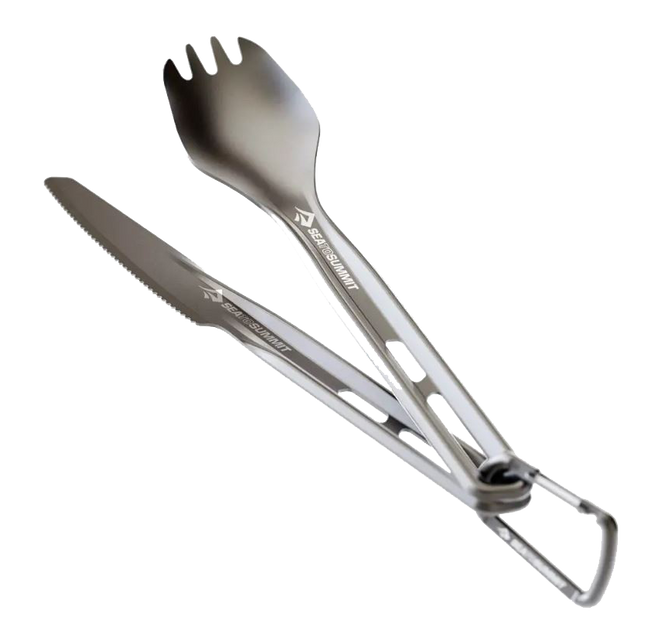 Набір столових приборів Sea to Summit Frontier UL Cutlery Set (ложка-виделка і ніж) STS ACK034021-121701 фото