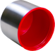 Кружка для термоса Terra Incognita Bullet 500, steel/red