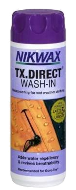 Nikwax Tx direct wash-in bottle 100ml (пропитка для мембранной одежды)