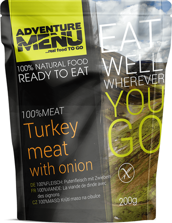 Мясо индейки с луком Adventure Menu 100% Turkey meat with onion