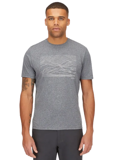 Футболка Rab Mantle Outline Tee RB QCC-01-BEL-SML фото
