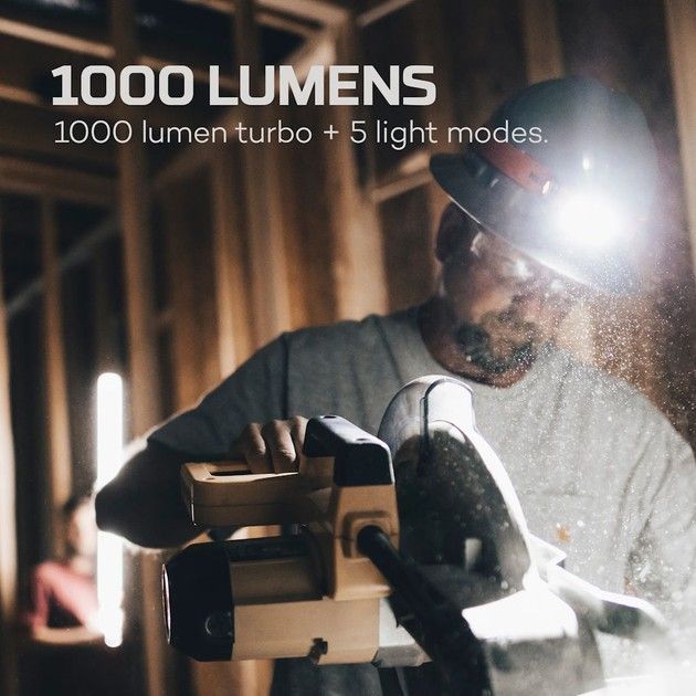 Налобний ліхтар Nebo Master Series HL 1000 NB NEB-HLP-1006-G фото
