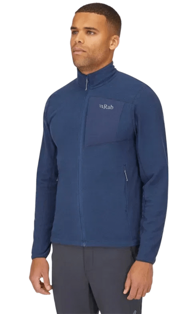 Чоловіча флісова кофта Rab Tecton Jacket RB QFG-03-DIK-MED фото