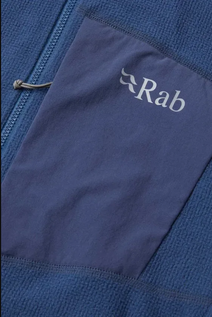 Чоловіча флісова кофта Rab Tecton Jacket RB QFG-03-DIK-MED фото