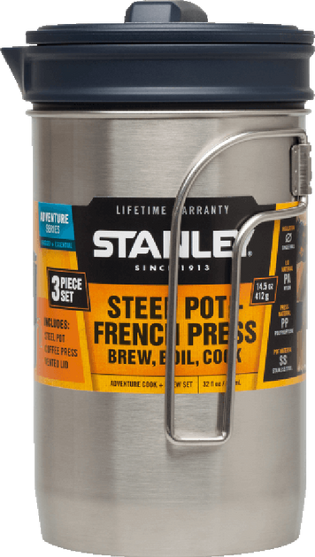 Набір посуду Stanley Adventure Cook and Brew Set 0,95 л (для кави і чаю)
