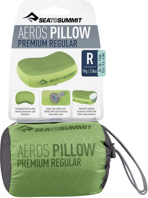 Подушка Sea to Summit Aeros Premium Pillow Regular