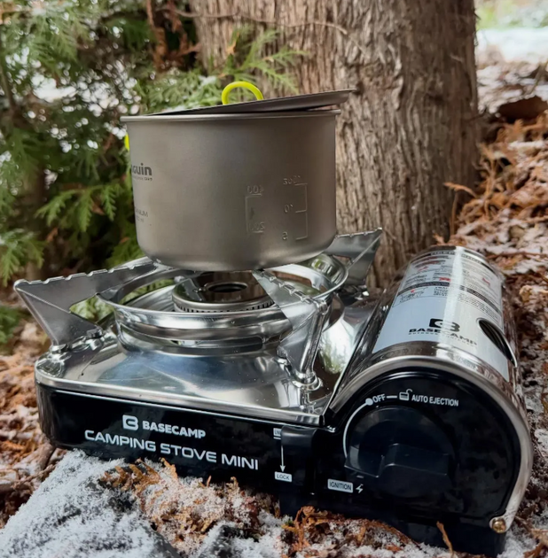 Портативна газова плитка Base Camp Camping Stove Mini BCP 51200 фото