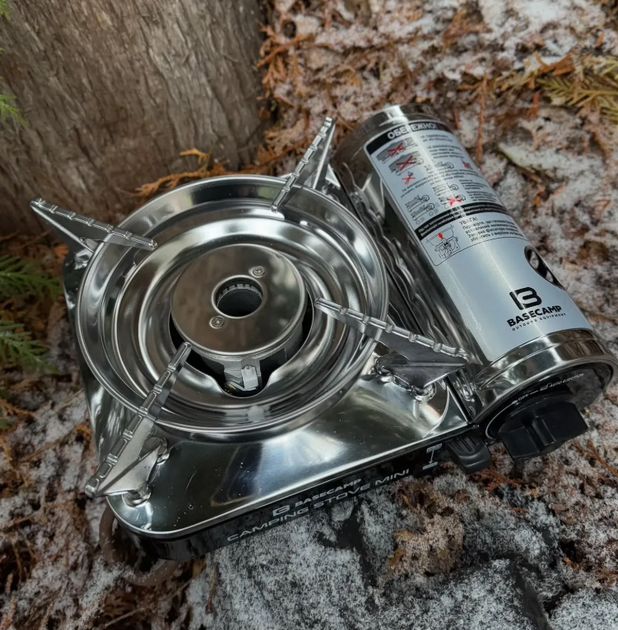 Портативна газова плитка Base Camp Camping Stove Mini BCP 51200 фото