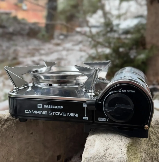 Портативна газова плитка Base Camp Camping Stove Mini BCP 51200 фото