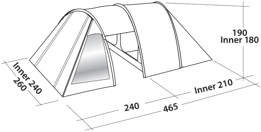 Палатка Easy Camp Galaxy 400