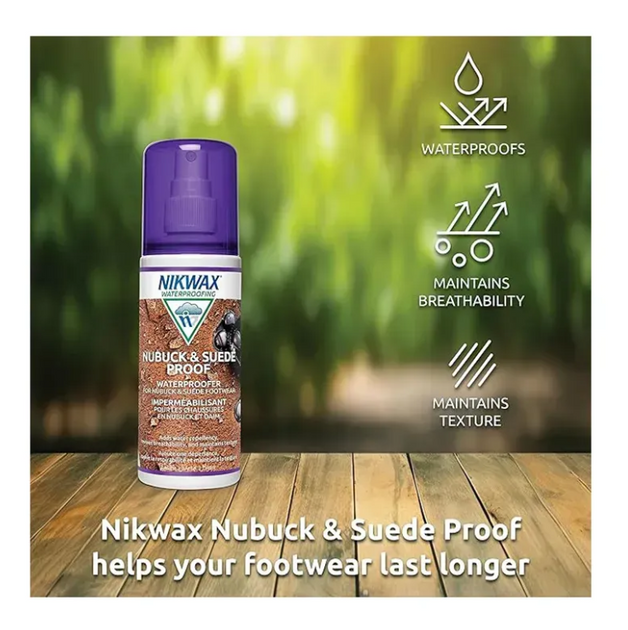 Просочення для взуття Nikwax Nubuck and Suede Spray 125ml 772P24 фото