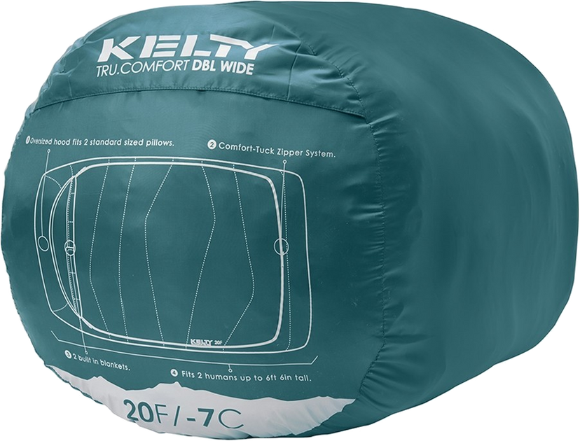 Спальник Kelty Tru. Comfort Doublewide 20 (-7°C)
