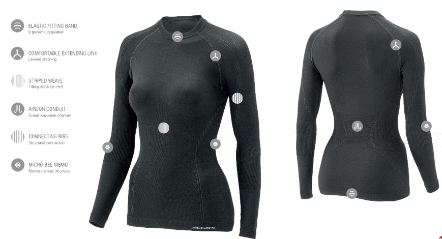 Термофутболка Accapi Nembus Woman ACC CA111.929-XSS фото