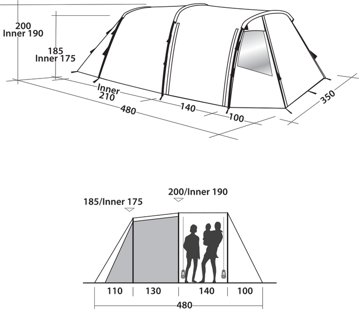 Палатка Easy Camp Huntsville 600 928890 фото