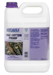Nikwax Wax Cotton Proof 5 л. (пропитка для бавовни, тканин різного типу і брезенту)