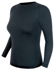 Жіноча футболка з довгим рукавом Fuse Merino Longshirt Woman