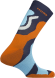 Шкарпетки Mund Tramuntana, orange-blue, M